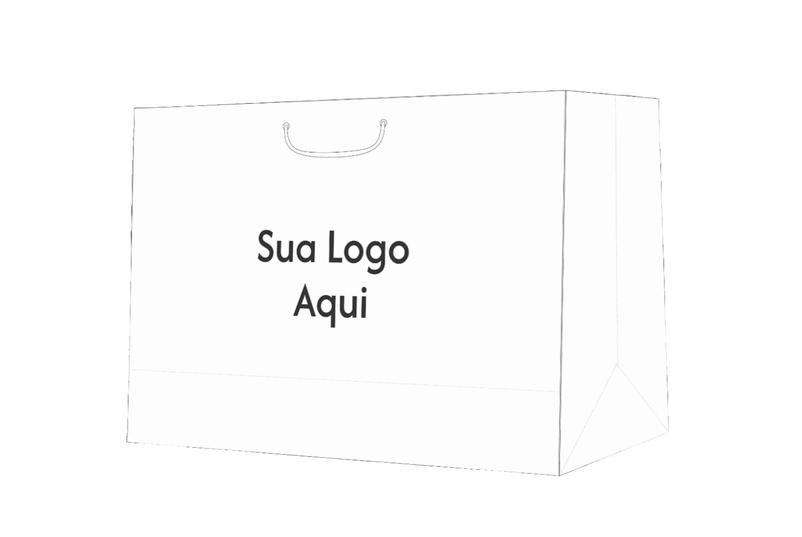 Imagem sacola tamanho P2